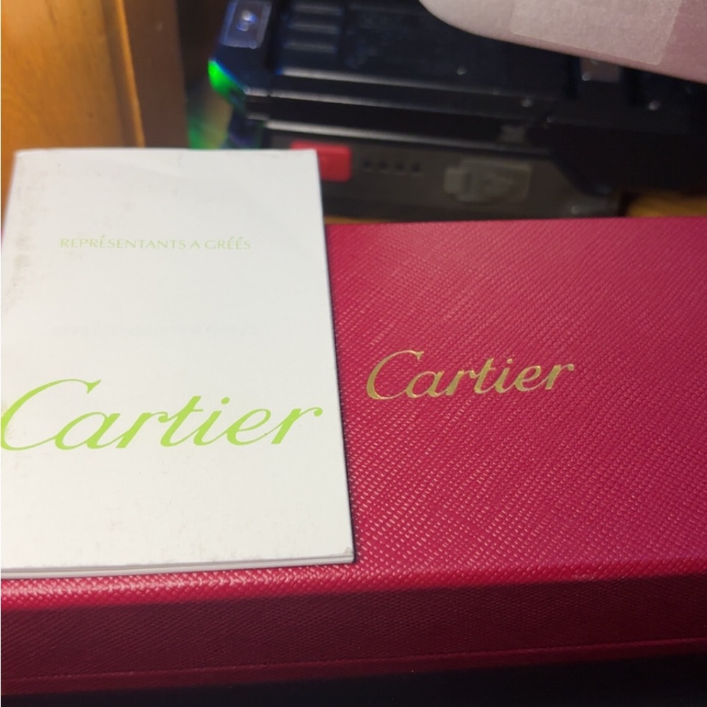 Silver Big C Cartier Rimless Sunglasses #cartier #sunglasses #luxury - Picture 7 of 8